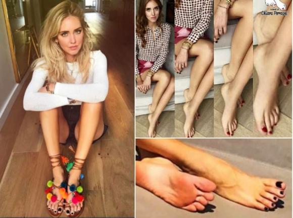 Chiara Ferragni e i suoi piedi: tutti gli scatti e i meme più belli.